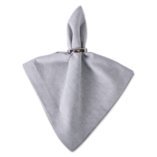 DII® Solid Chambray Oversized Napkin, 6ct.